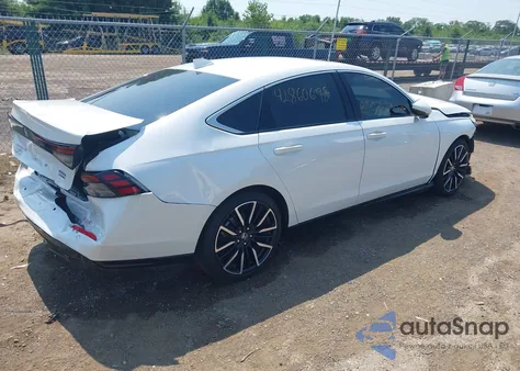 2023 Honda Accord Hybrid Touring из США, поврежденный, VIN 1HGCY2F85PA035511